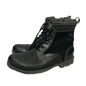 CLARKS Collection Darian Heath 6" Lace-Up Boots Sz 7